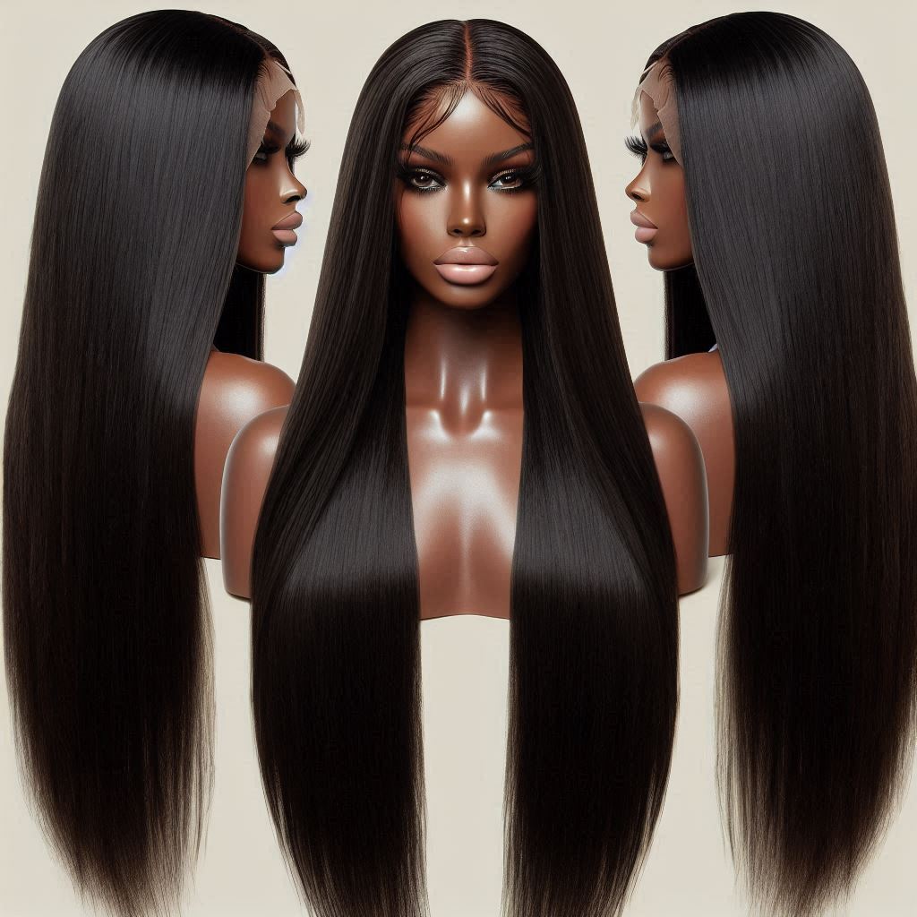 13x4 Straight Hair Wig, designed for ultimate versatility and a flawless finish
